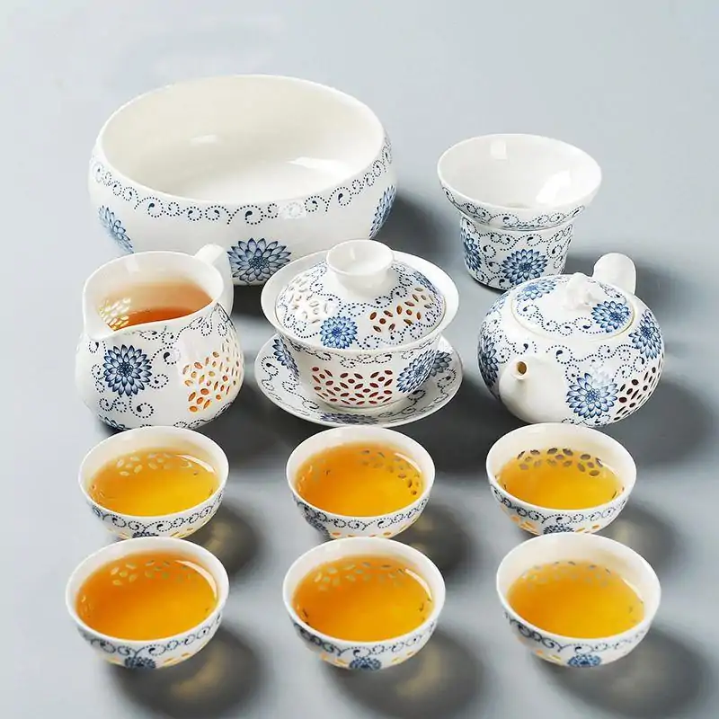 Teeservice Chinesisches Porzellan (25 Varianten) | OkO-OKO™ Teeservice Porzellan aus China zusammen J | oko-oko