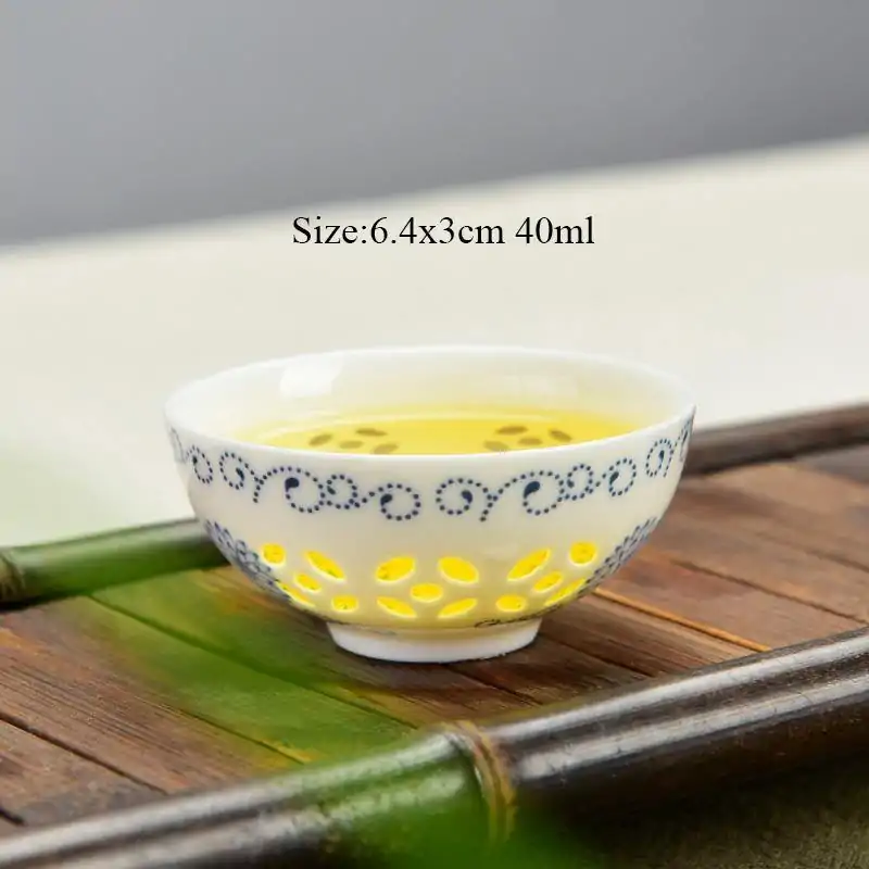 Teeservice Chinesisches Porzellan (25 Varianten) | OkO-OKO™ China Porzellan Teeschale 4 | oko-oko