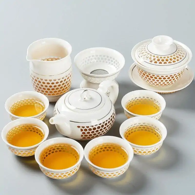 Teeservice Chinesisches Porzellan (25 Varianten) | OkO-OKO™ Teeservice Porzellan aus China Set D | oko-oko