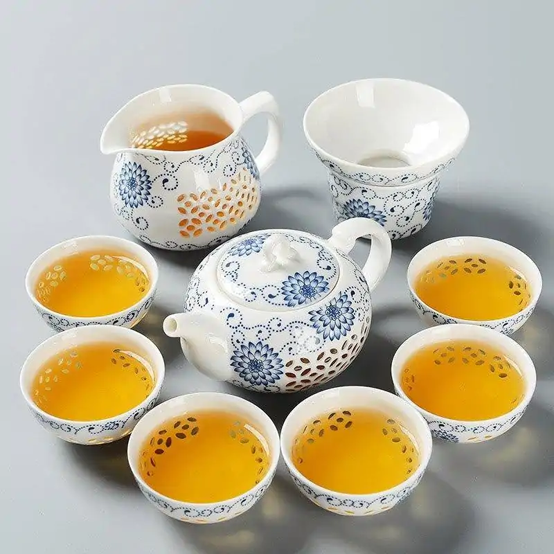 Teeservice Chinesisches Porzellan (25 Varianten) | OkO-OKO™ Teeservice Porzellan aus China zusammen G | oko-oko
