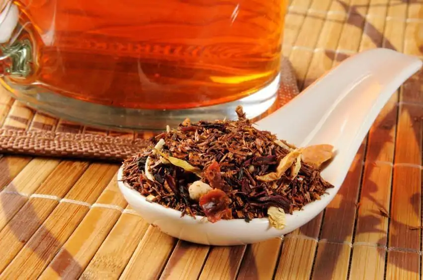 Thé et Infusion <br>Thé Rooibos. | OkO-OKO™ Thé Rooibos dans cuillère | oko-oko