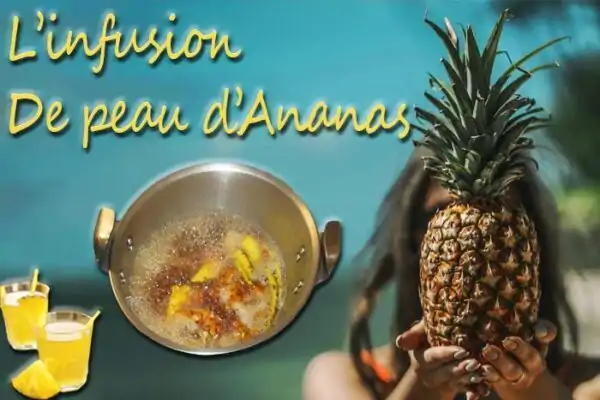 Infusion de Peau d'ananas bouillie pour maigrir | oko-oko