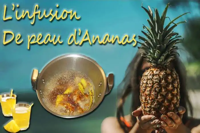 Pineapple Infusion | OkO-OKO™ Infusion of boiled pineapple peel to lose weight | oko-oko