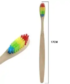 Brosse à dents Eco-Friendly Bamboo Biodegradable dimentions  | OkO-OkO