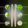Brosse à dents Eco-Friendly Bamboo naturel Biodegradable  | OkO-OkO