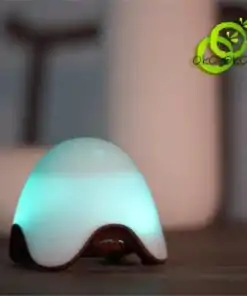 Difusor de aromaterapia MADERA OSCURA LED 7 colores | OkO-OkO