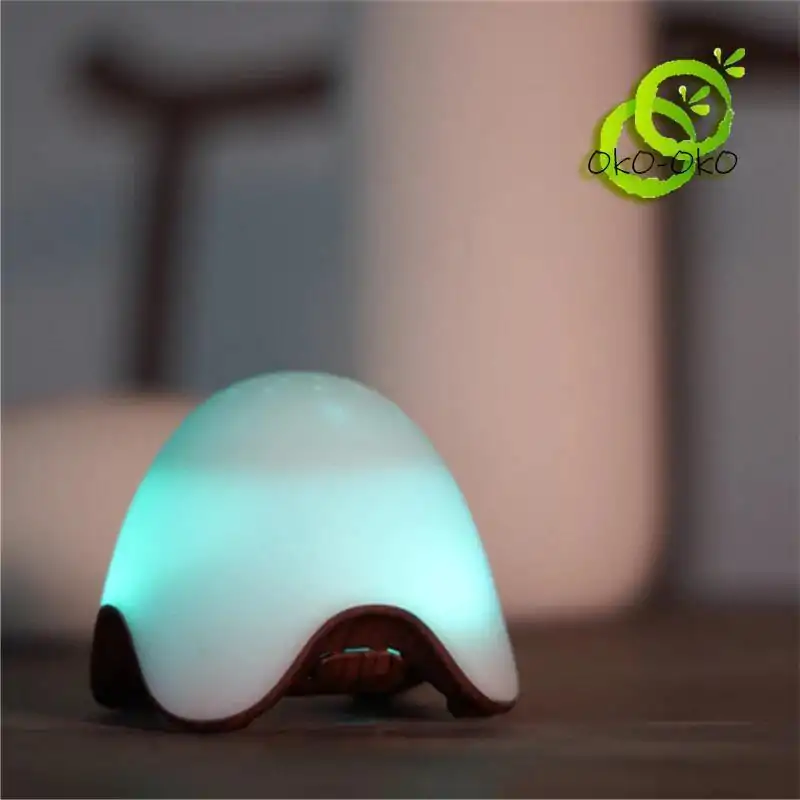 Diffuseur d'huile essentielle <br>Bois foncé. | OkO-OKO™ Diffuseur Aromathérapie BOIS FONCE LED 7 couleurs | OkO-OkO