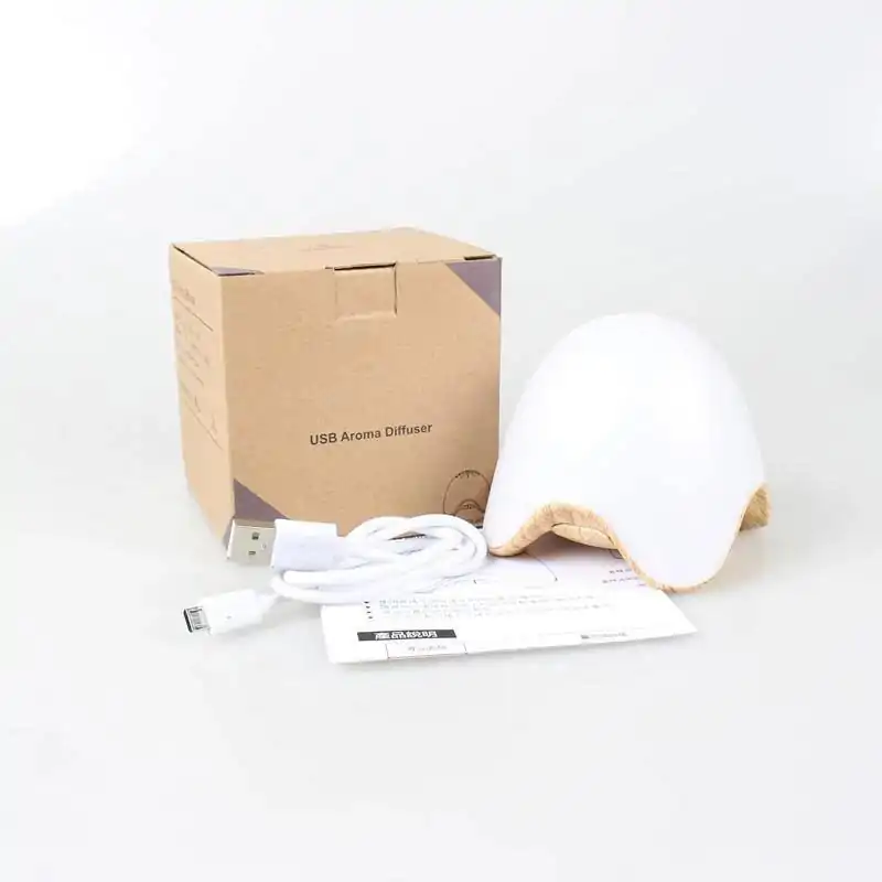 Diffuseur d'huile essentielle <br>Bois foncé. | OkO-OKO™ Diffuseur Aromathérapie BOIS FONCE embalage | OkO-OkO