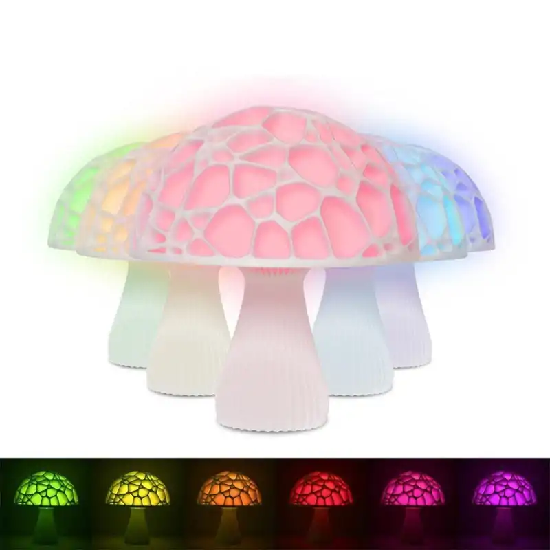 Décoration lumineuse <br> Lampe Champignons. | OkO-OKO™ Lampe Champignons Magique impression 3D avec variateur | OkO-OkO