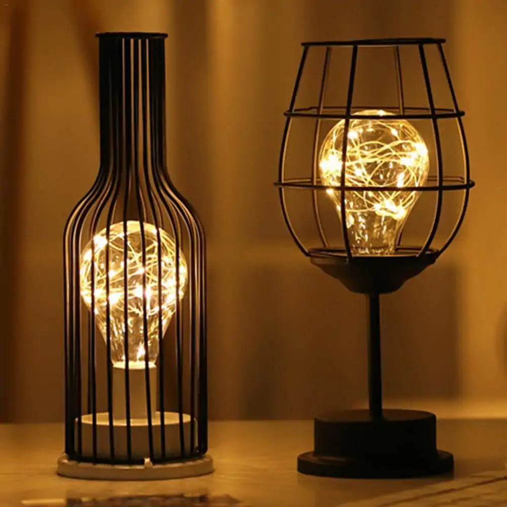 Décoration lumineuse <br> Lampe déco fer forgé. | OkO-OKO™ Lampe déco fer forgé | OkO-OkO