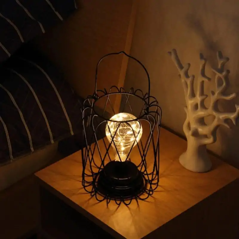Décoration lumineuse <br> Lampe déco fer forgé. | OkO-OKO™ Lampe déco fer forgé | OkO-OkO