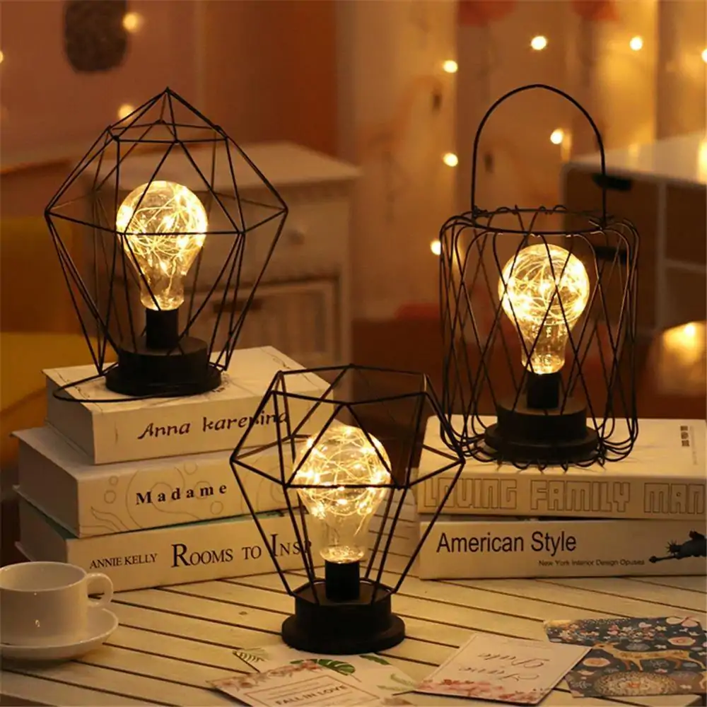 Décoration lumineuse <br> Lampe déco fer forgé. | OkO-OKO™ Lampe déco fer forgé | OkO-OkO