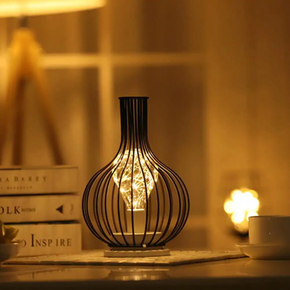Décoration lumineuse <br> Lampe déco fer forgé. | OkO-OKO™ Lampe déco fer forgé | OkO-OkO