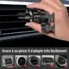 Gadgets Utiles <br> Support de téléphone de voiture automatique. | OkO-OKO™ Support de téléphone "This is SPRING" pour bouche d'aération voiture | OkO-OkO