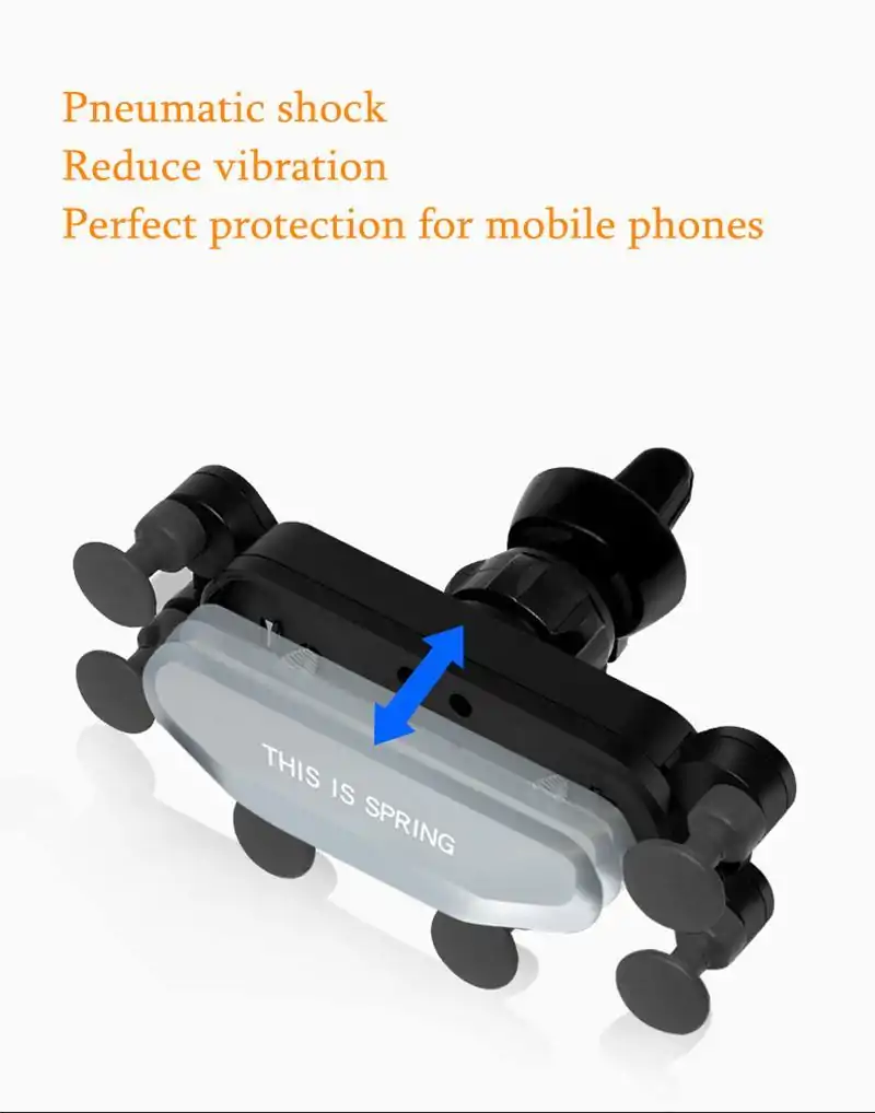 Gadgets Utiles <br> Support de téléphone de voiture automatique. | OkO-OKO™ Support de téléphone "This is SPRING" avec cousin anti-vibration | OkO-OkO