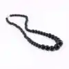 Collier Pierre Naturelle Femme Agate Noire 2 | oko-oko