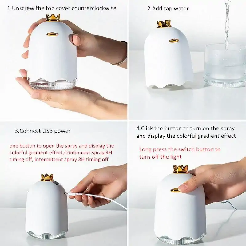 Diffuseur d'huile essentielle <br>Ultrasonique 250 ML. | OkO-OKO™ Diffuseur d'huiles essentielles Humidificateur d'air ultrasonique 250 ML | OkO-OkO
