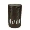 Diffuseur d'huile essentielle <br>Diffuseur d'huile essentielles. | OkO-OKO™ Diffuseur / Humidificateur ultrasonique aromatique en bois foncé sur fond blanc | OkO-OkO