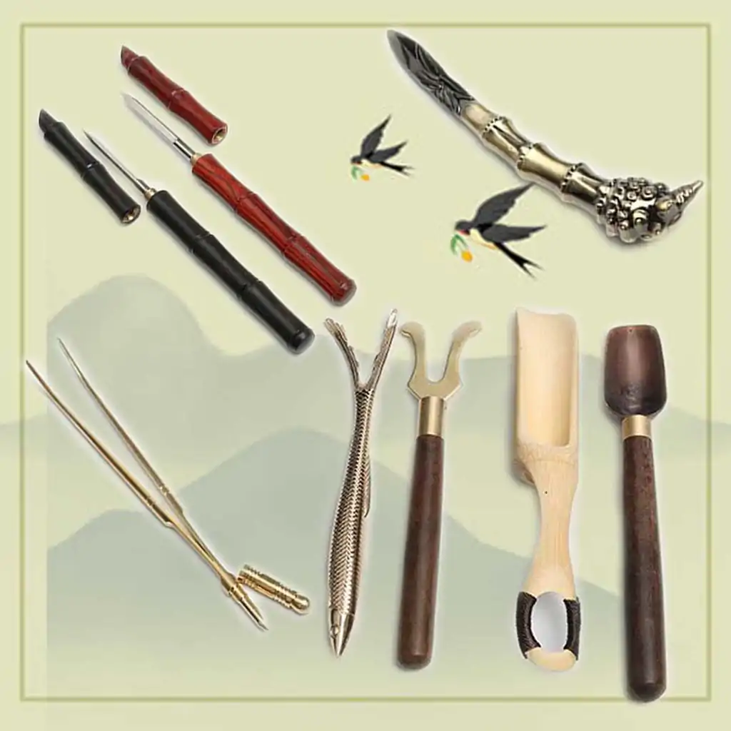 accessoire pour cérémonie du thé chinois | OKO-OKO