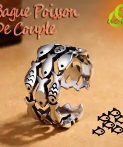 Silber Ring Fische für Paare | OkO-OkO