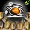 Bijou Lithothérapie <br> Bague Pierre Naturelle. | OkO-OKO™ Bague Pierre Naturelle semi précieuse Œil de tigre | oko-oko