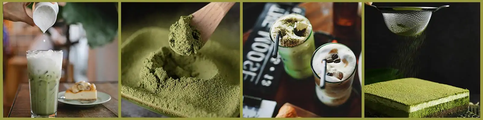 Pasteles y postres de matcha. | OkO-OKO™ Receta de pastel de matcha del blog Banner