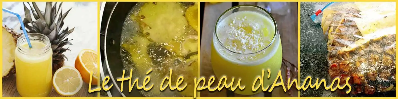 L'Infusion d'ananas | OkO-OKO™ comment servir votre infusion de peau d'ananas bouillie