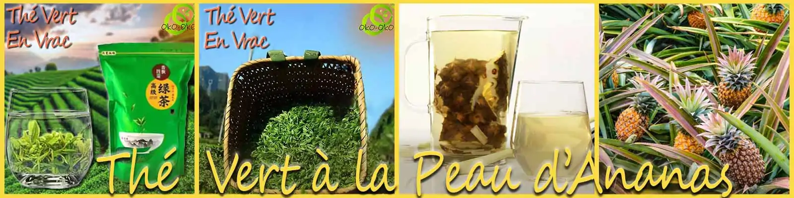 L'Infusion d'ananas | OkO-OKO™ Tisane d'ananas avec thé vert oko-oko