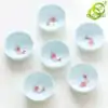 Bol à Thé Koi 3D 6 pcs,  variantes N°2 | OkO-OkO