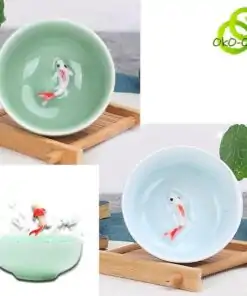 Bol à Thé Koi 3D 6 pcs, 3 variantes | OkO-OkO