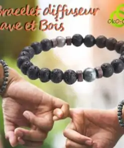 Pulsera de piedra de lava | OkO-OkO