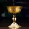 Bouddhisme <br> Calice bouddhiste. | OkO-OKO™ Calice sculpté bouddhiste en bronze | oko oko