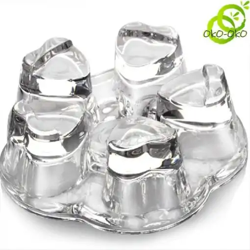 Teekannenwärmer Aus Glas (Borosilikat). | OkO-OKO™ Teekannenwärmer aus Glas Herz | OkO-OkO