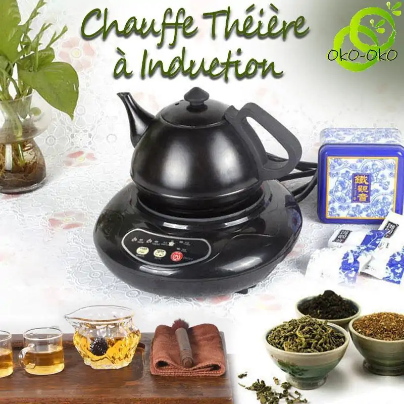 Chauffe Théière <br> Mini plaque induction. | OkO-OKO™ Chauffe Théière induction polyvalent | OkO-OkO