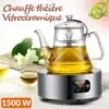 Glass teapot warmer for glass teapots | OkO-OkO