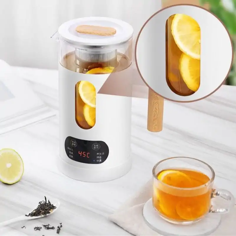 Théières Électriques <br>Bouilloire électrique 2 en 1. | OkO-OKO™ Bouilloire Électrique et Théière 2 en 1 pour les thé au fruits | OkO-OkO™