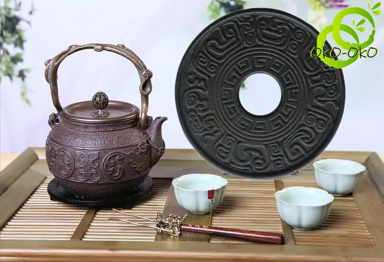 Repose theiere en fonte | OkO-OkO