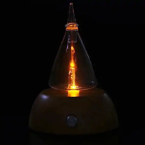 Diffuseur d'huile essentielle <br>Nébuliseur. | OkO-OKO™ Diffuseur - Nébuliseur d'huile essentielle vu dans la nuit | oko oko