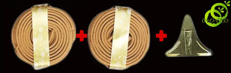 Incienso <br> Espiral de larga duración. | OkO-OKO™ Incienso Espiral Larga Duración barato | oko-oko