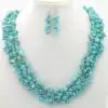 Bijou Lithothérapie <br> Parure bijoux pierre naturelle. | OkO-OKO™ Parure bijoux pierre naturelle Turquoise | oko oko