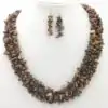 Bijou Lithothérapie <br> Parure bijoux pierre naturelle. | OkO-OKO™ Parure bijoux pierre naturelle Œil de Tigre. | oko oko