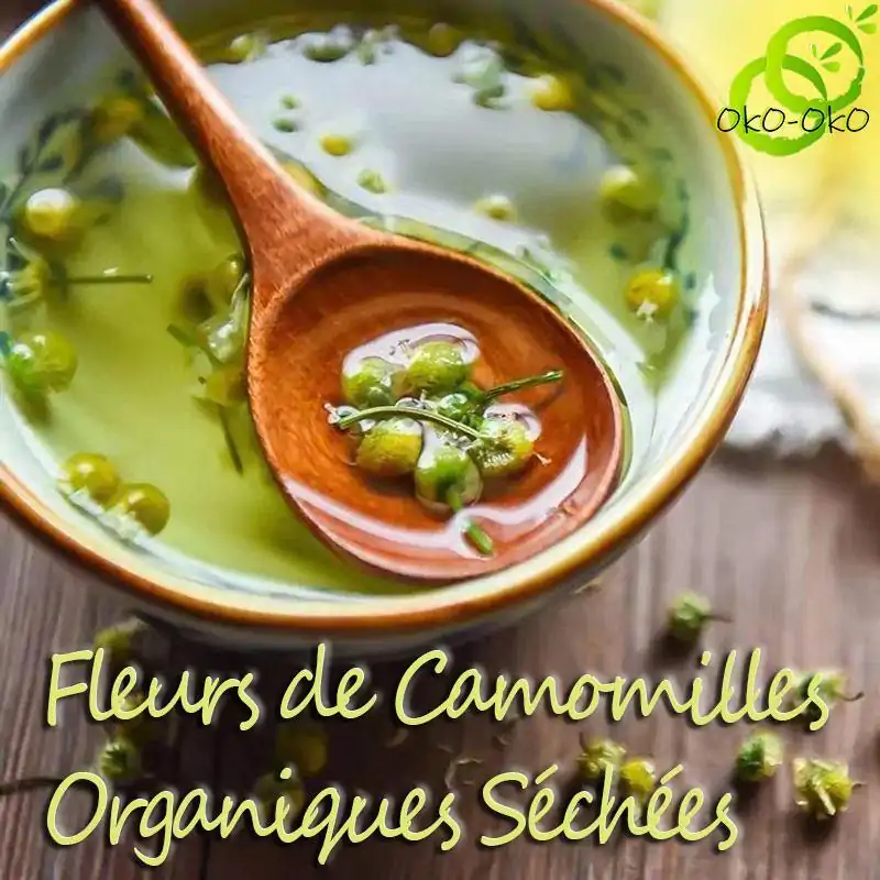 Thé et Infusion <br> Fleur de camomille séchée | OkO-OKO™ Acheter Fleur de Camomille Séchée pas cher | OkO-OkO