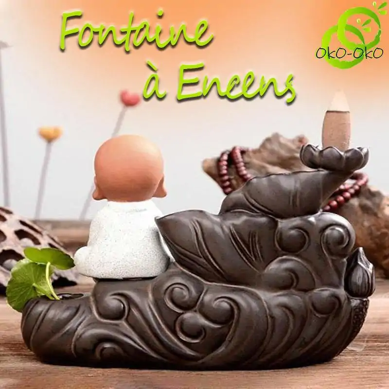 Encens <br> Fontaine à Encens (Lotus ou Monk). | OkO-OKO™ Encens Fontaine à Encens (Lotus ou Monk). | OkO-OkO™