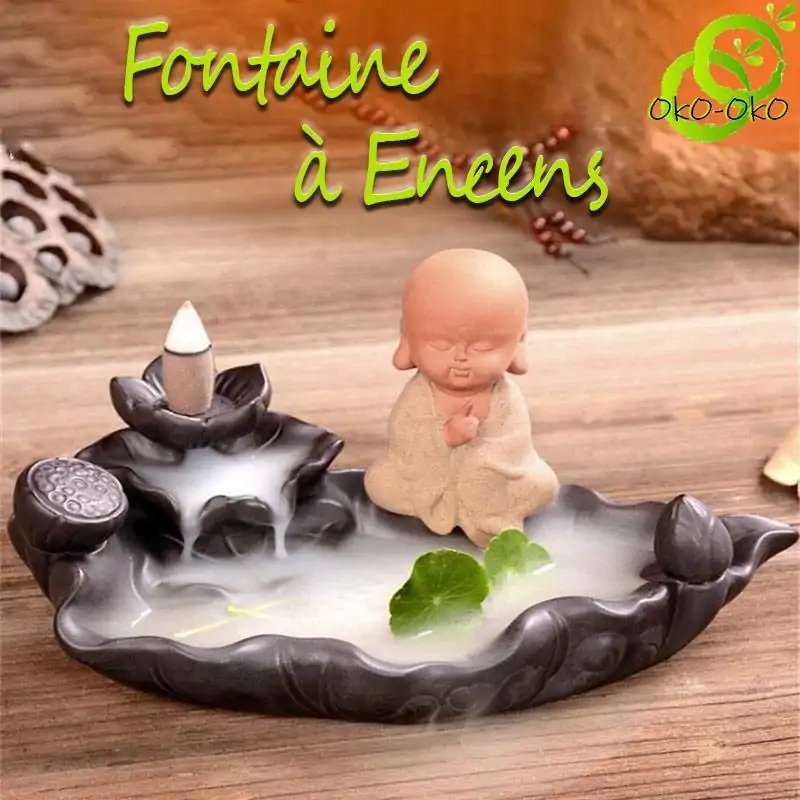 Encens <br> Fontaine à Encens (Lotus ou Monk). | OkO-OKO™ Encens Fontaine à Encens (Lotus ou Monk). | OkO-OkO™
