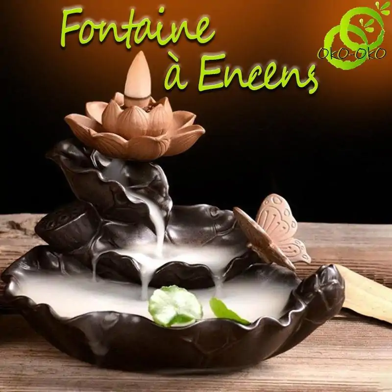 Encens <br> Fontaine à Encens (Lotus ou Monk). | OkO-OKO™ Acheter Fontaine à Encens Lotus et Monk pas cher | OkO-OkO