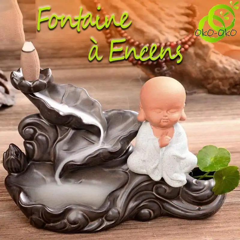Encens <br> Fontaine à Encens (Lotus ou Monk). | OkO-OKO™ Encens Fontaine à Encens (Lotus ou Monk). | OkO-OkO™