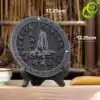 Da Hong Pao geperste zwarte thee cake met afmetingen | OkO-OkO