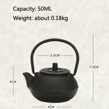 Théière en fonte brute <br> Japanese. | OkO-OKO™ Théière en Fonte Japanese 50 ml | oko-oko