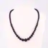 Collier Pierre Naturelle Femme Calcédoine Violette | oko-oko
