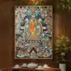 Bouddhisme <br> Tableau bouddhiste. | OkO-OKO™ Toile bouddhiste Thangka bouddha sur le lotus | oko oko